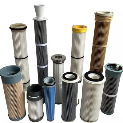 Filter baghouse industri pengganti filter poliester pabrik berkualitas tinggi untuk peralatan pembersih saluran udara